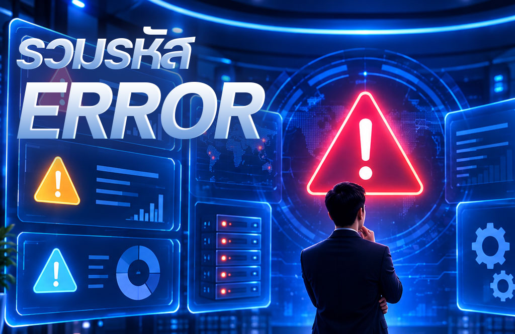 รวมรหัส ERROR ที่พบบ่อย ใช้งาน API แล้วเจอแต่ละรหัสหมายถึงอะไร?